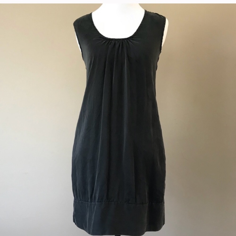 100% silk tunic dress with pockets
